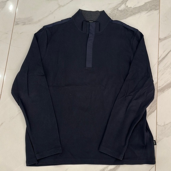 Hugo Boss men’s half zip sweater